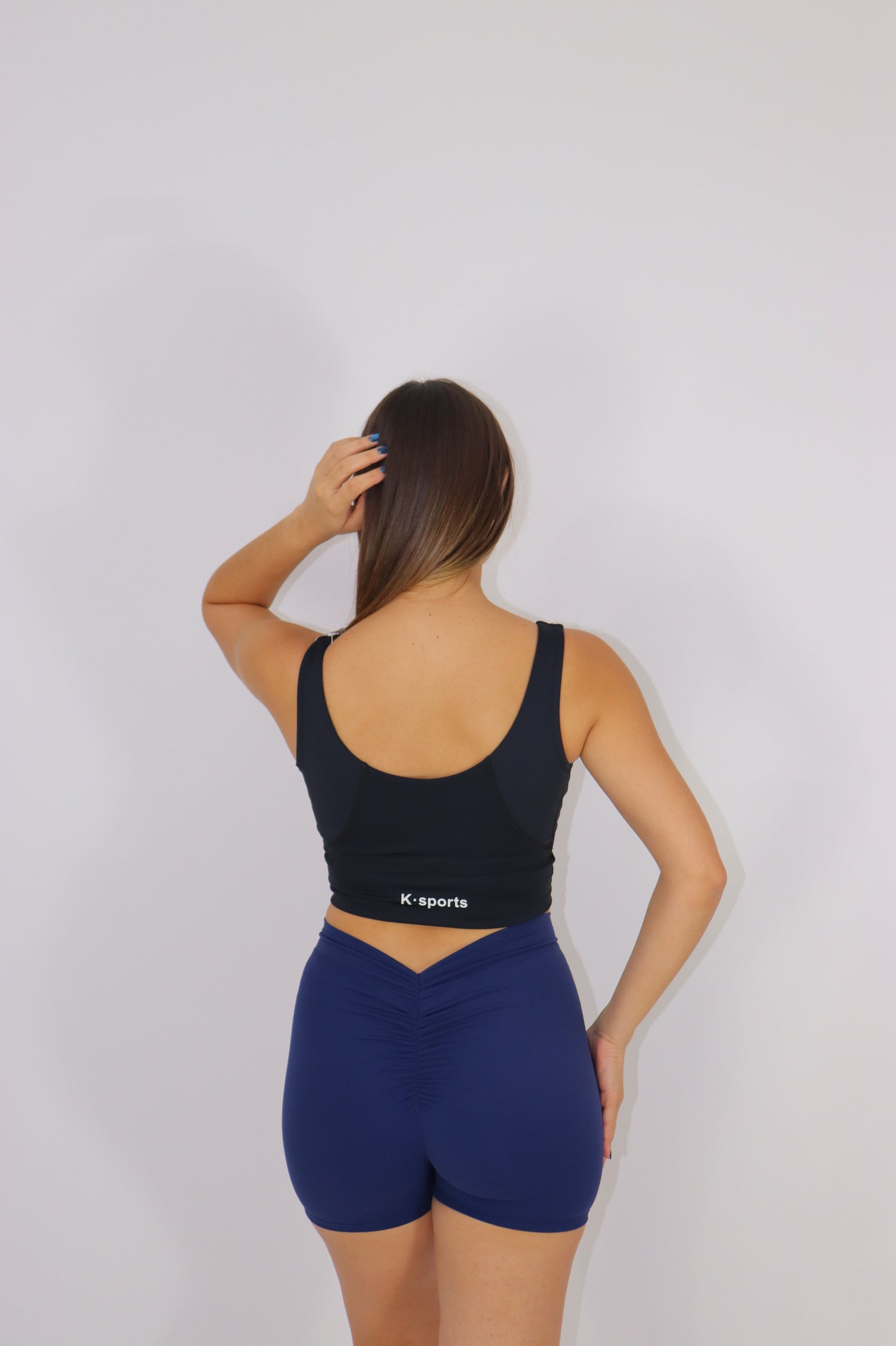 ACTIVEWEAR YOGA TOP Negro