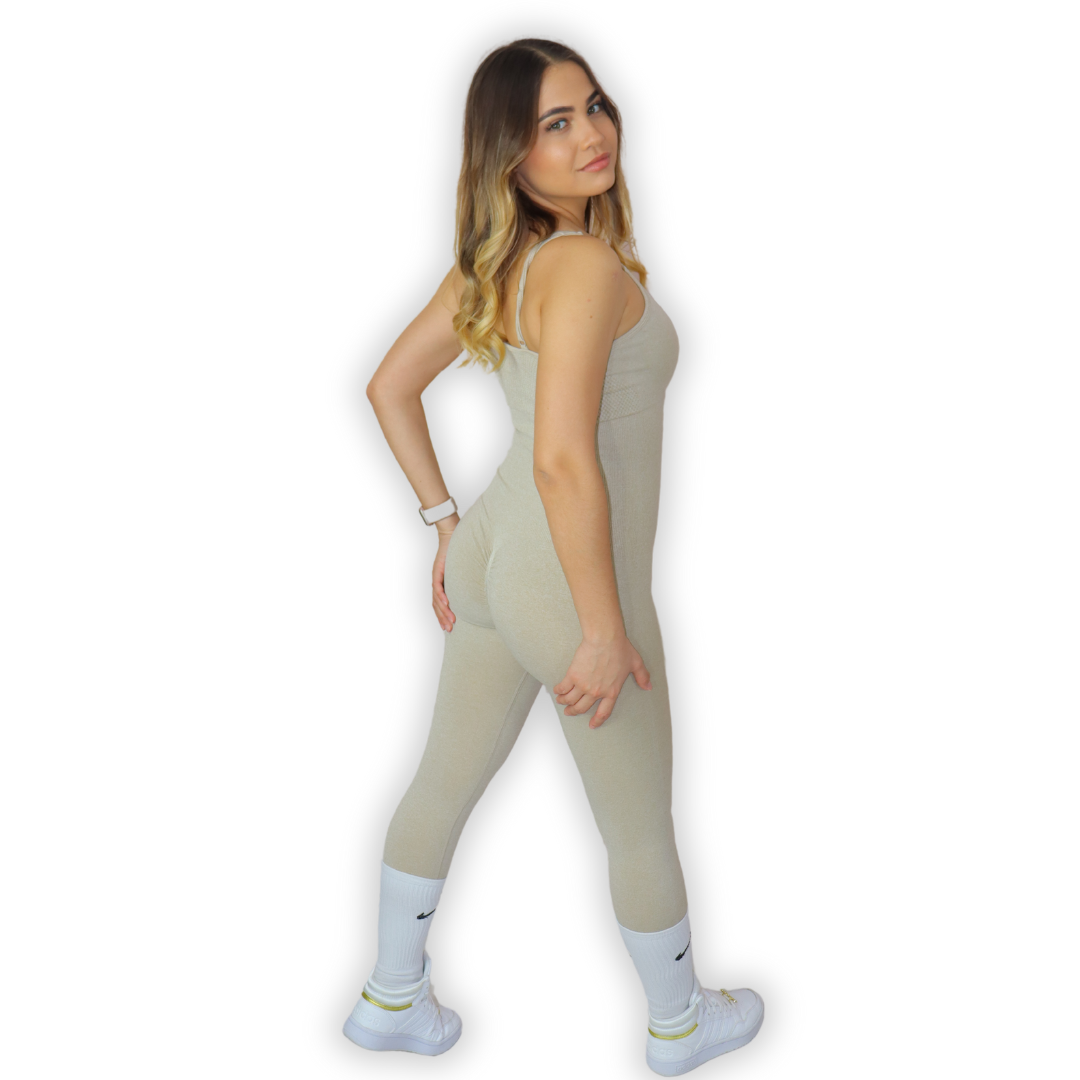 Jumpsuit body seamless - Beige