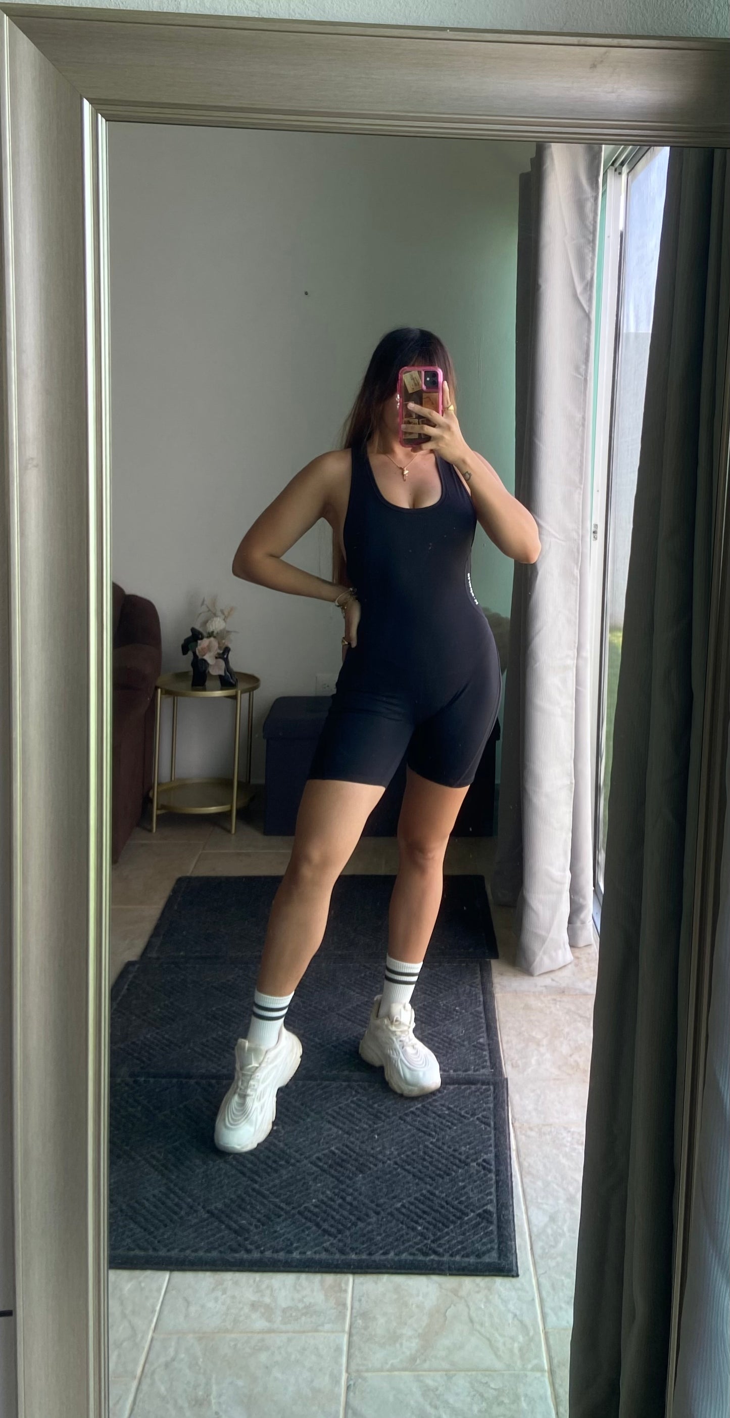 Jumpsuit Body short Yoga Active - Black