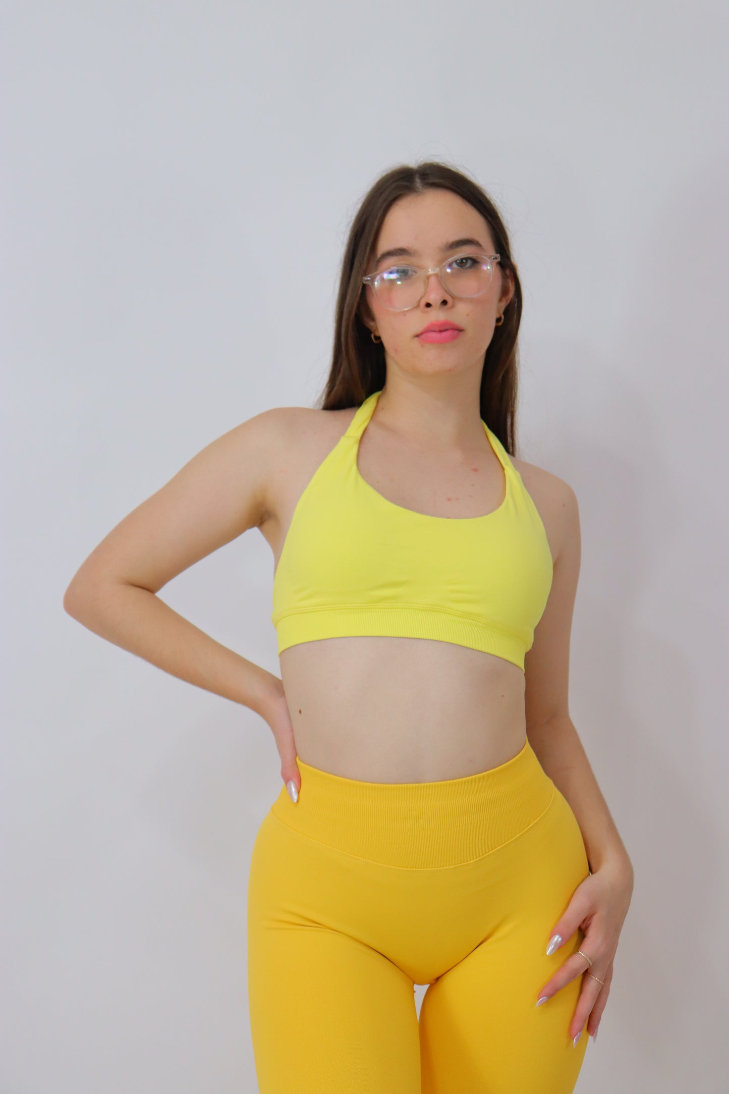 Top seamless Halter Ribben