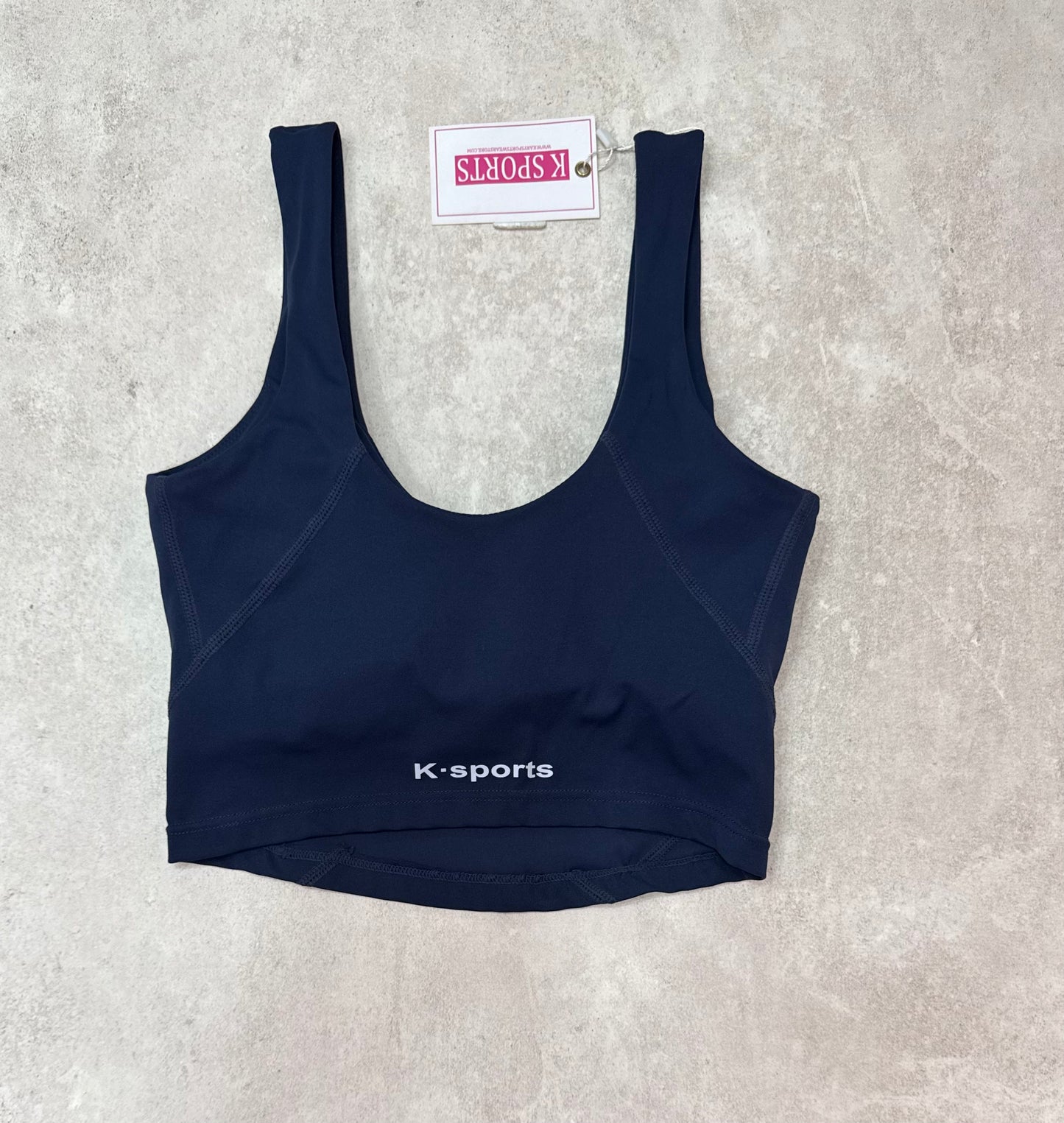 ACTIVEWEAR YOGA TOP - MARINO