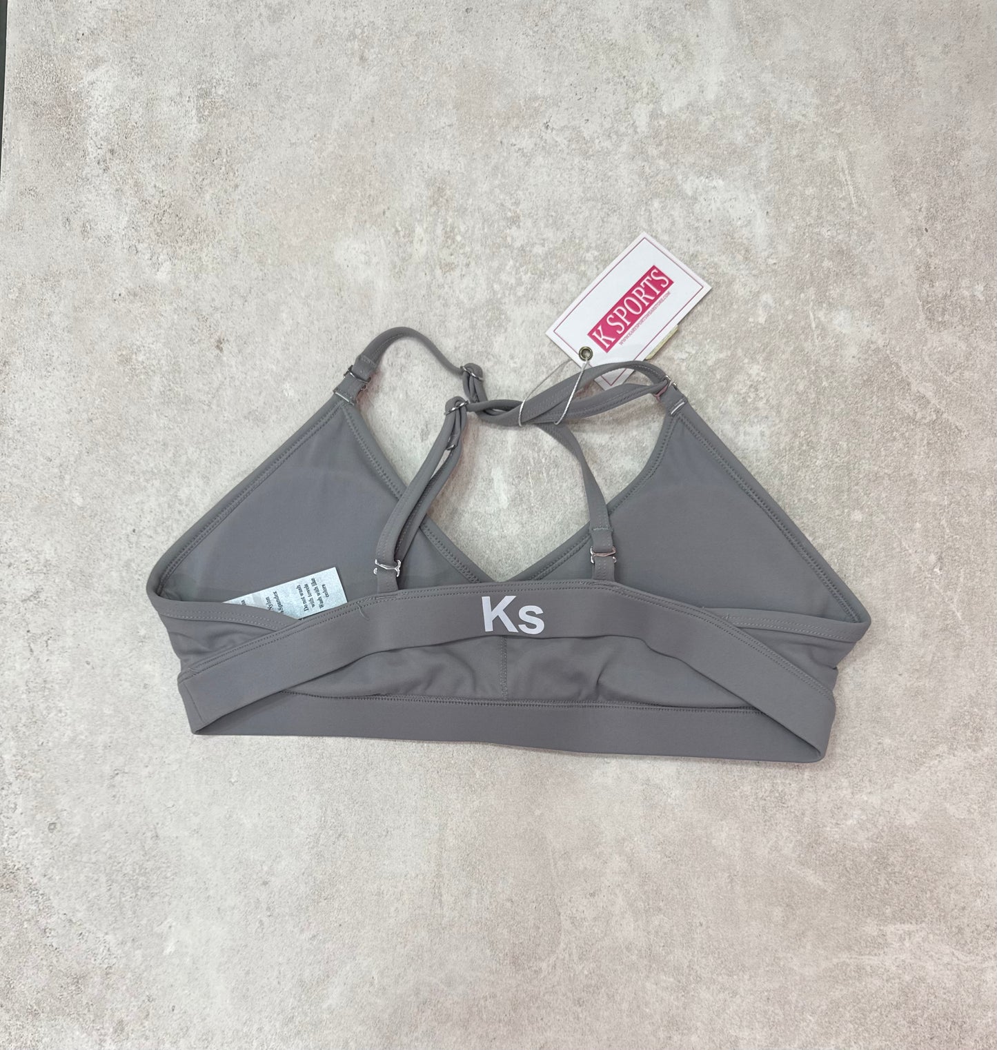 Top Olivia Tirantes Cruzados 4 estilos- Gris