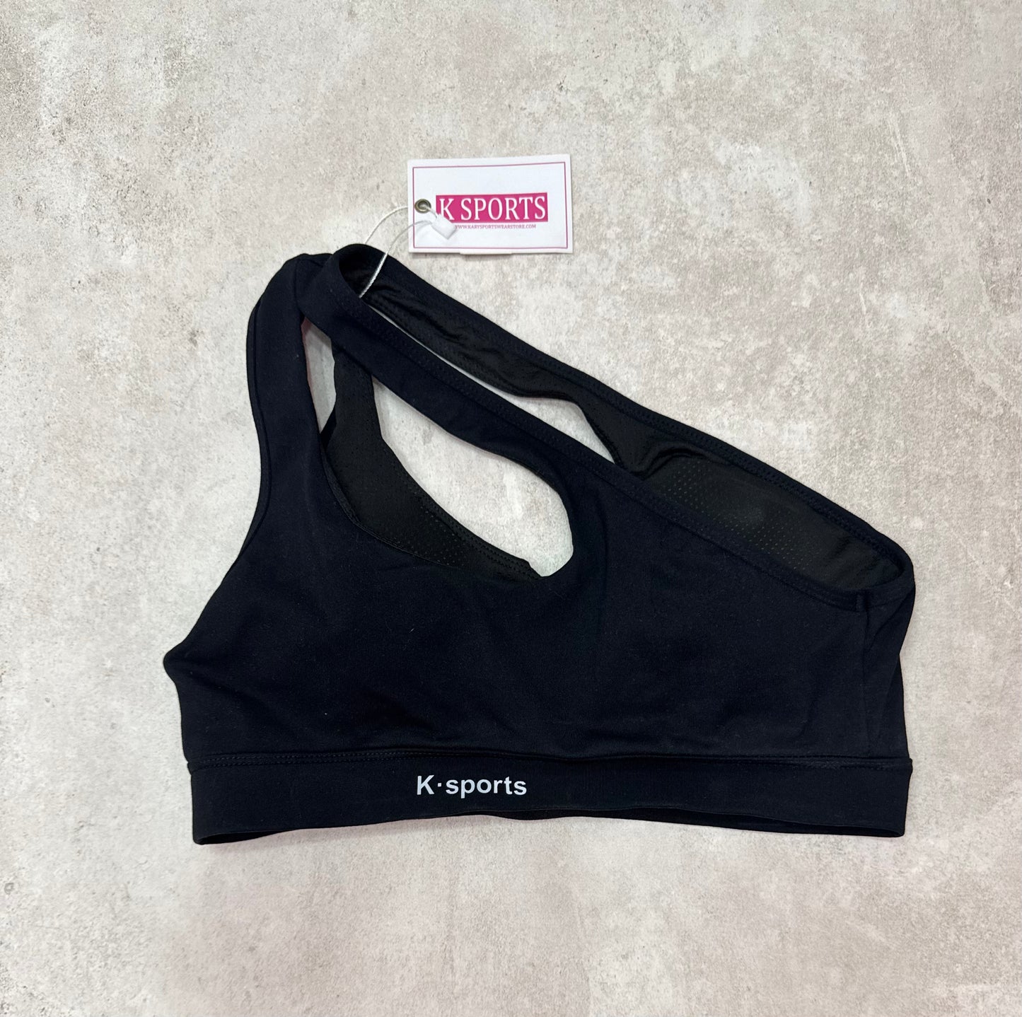 Top Asimétrico - Negro