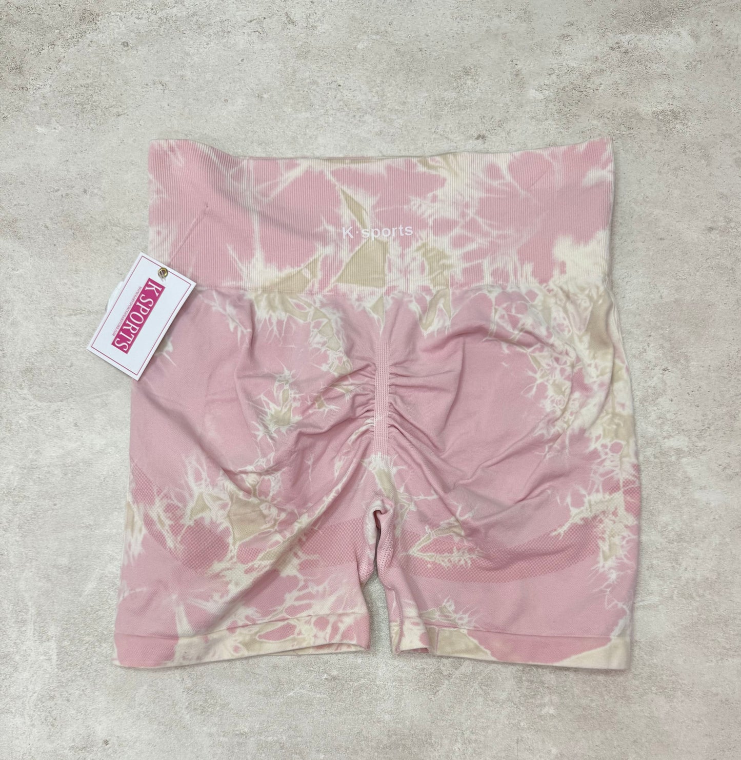 Short Deportivo Tie- Dye Seamless