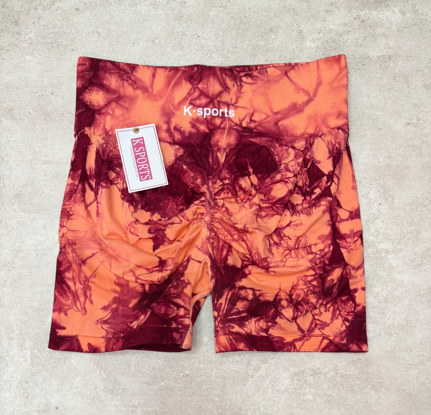 Short Deportivo Tie- Dye Seamless