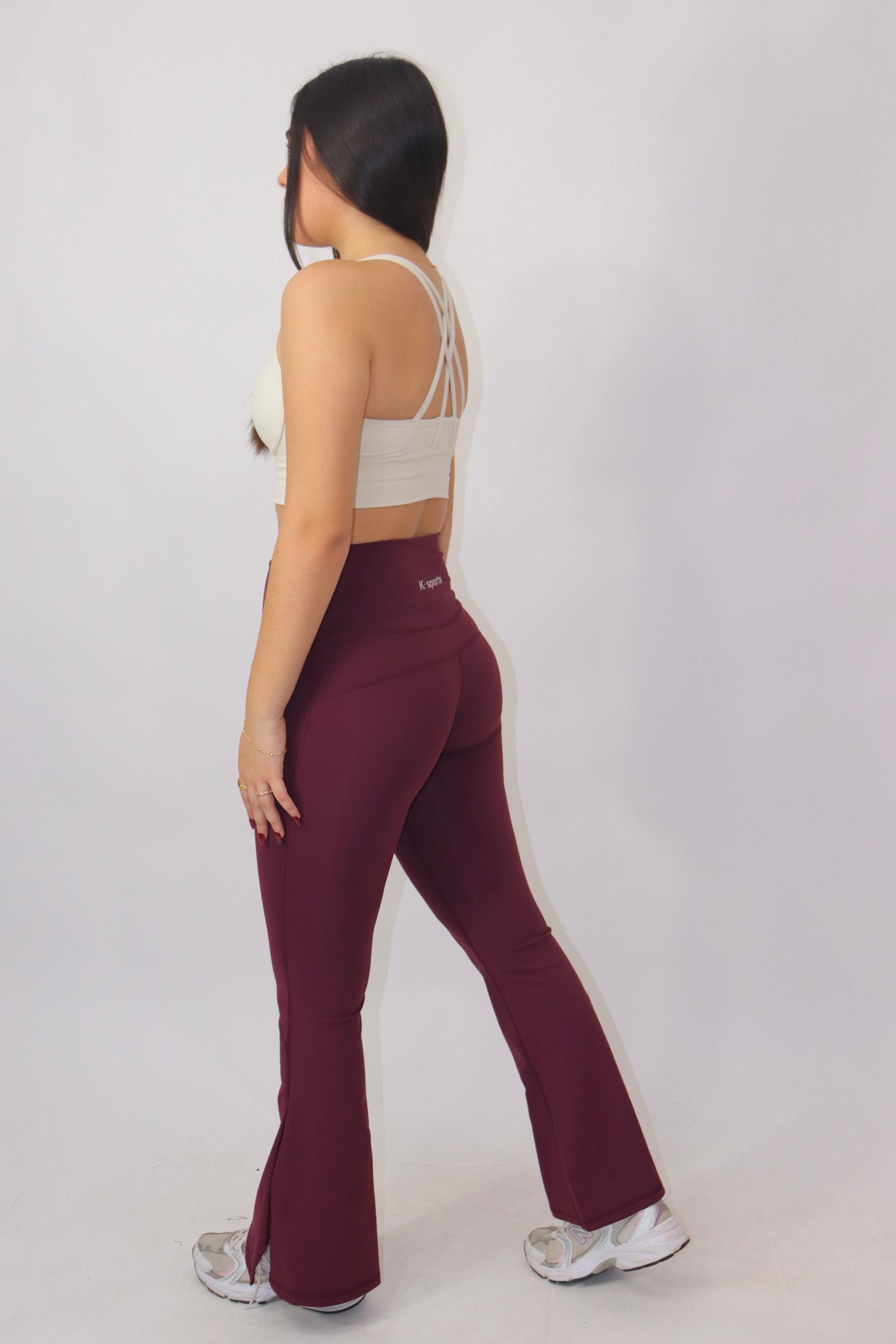 Leggins flare split