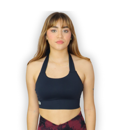 URANUS top Halter seamless - Negro