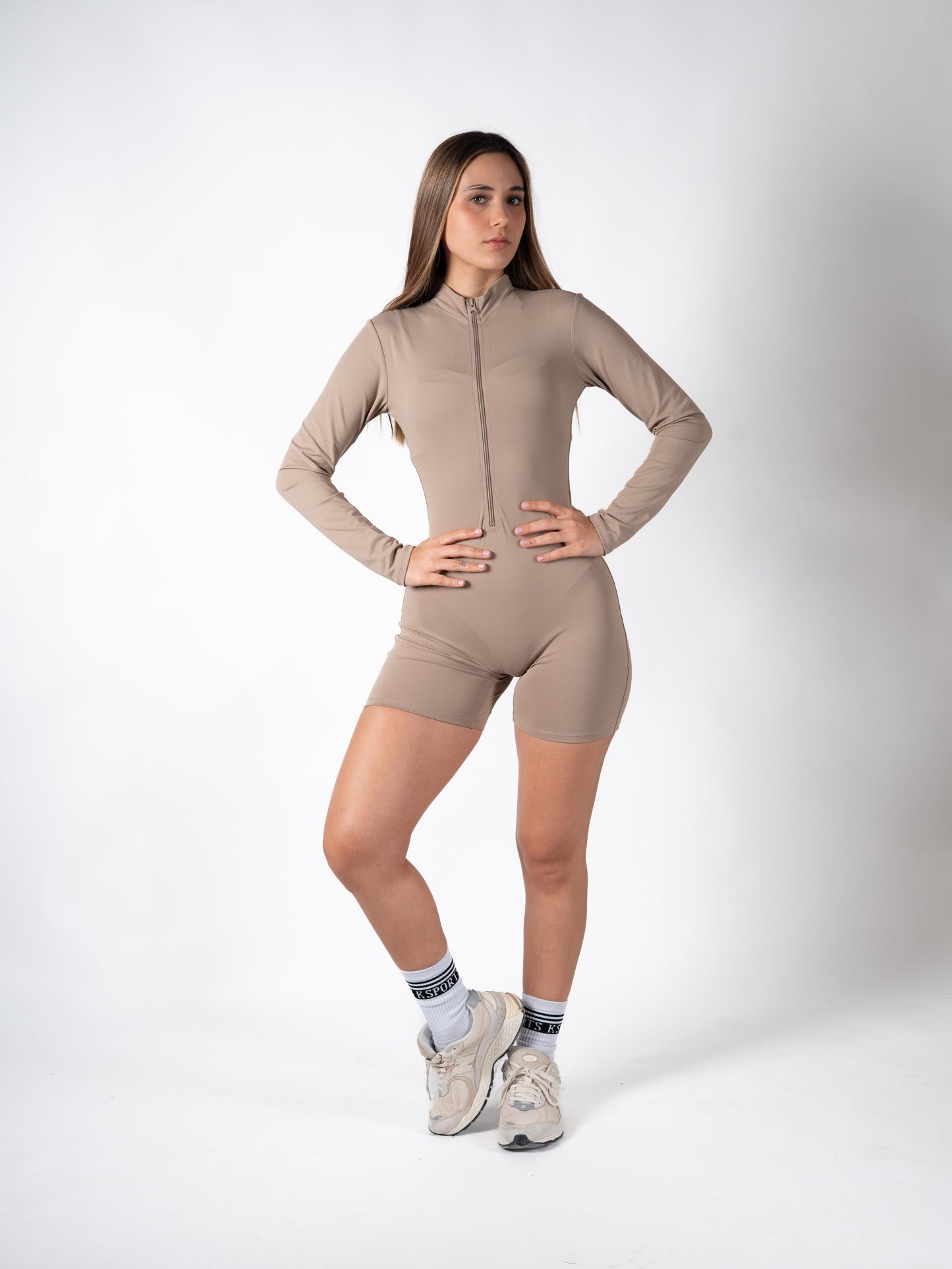 jumpsuit manga larga