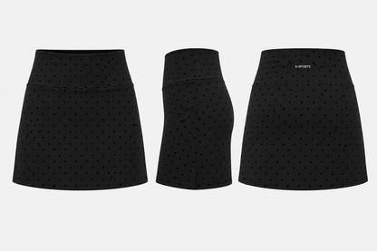 POLKA  FALDA SHORT