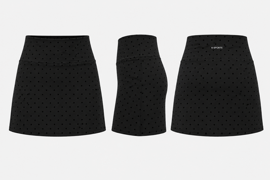 POLKA  FALDA SHORT