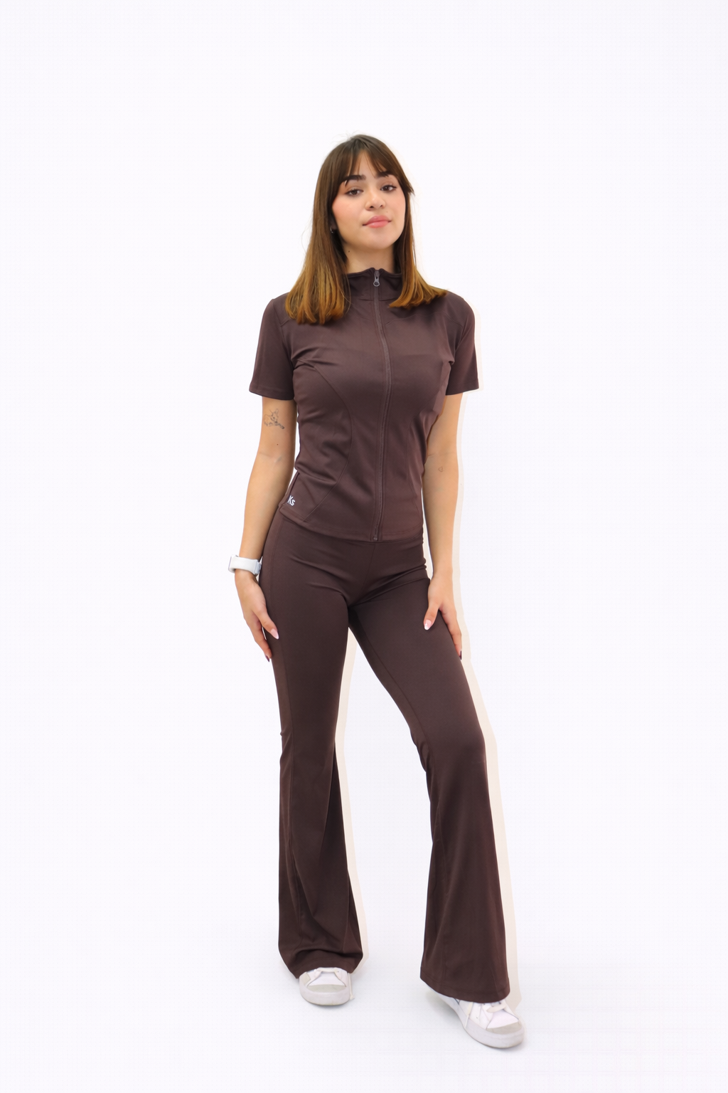 Leggins Flare con  Push up