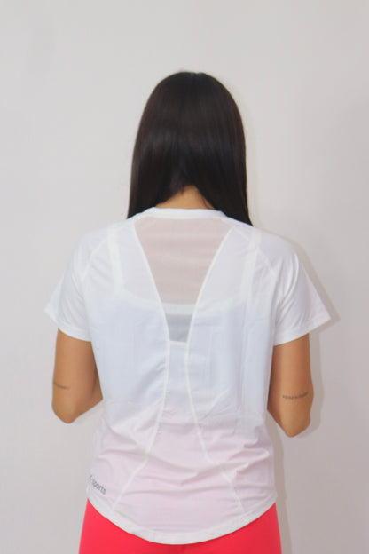 Blusa Rose Mangas - Blanco