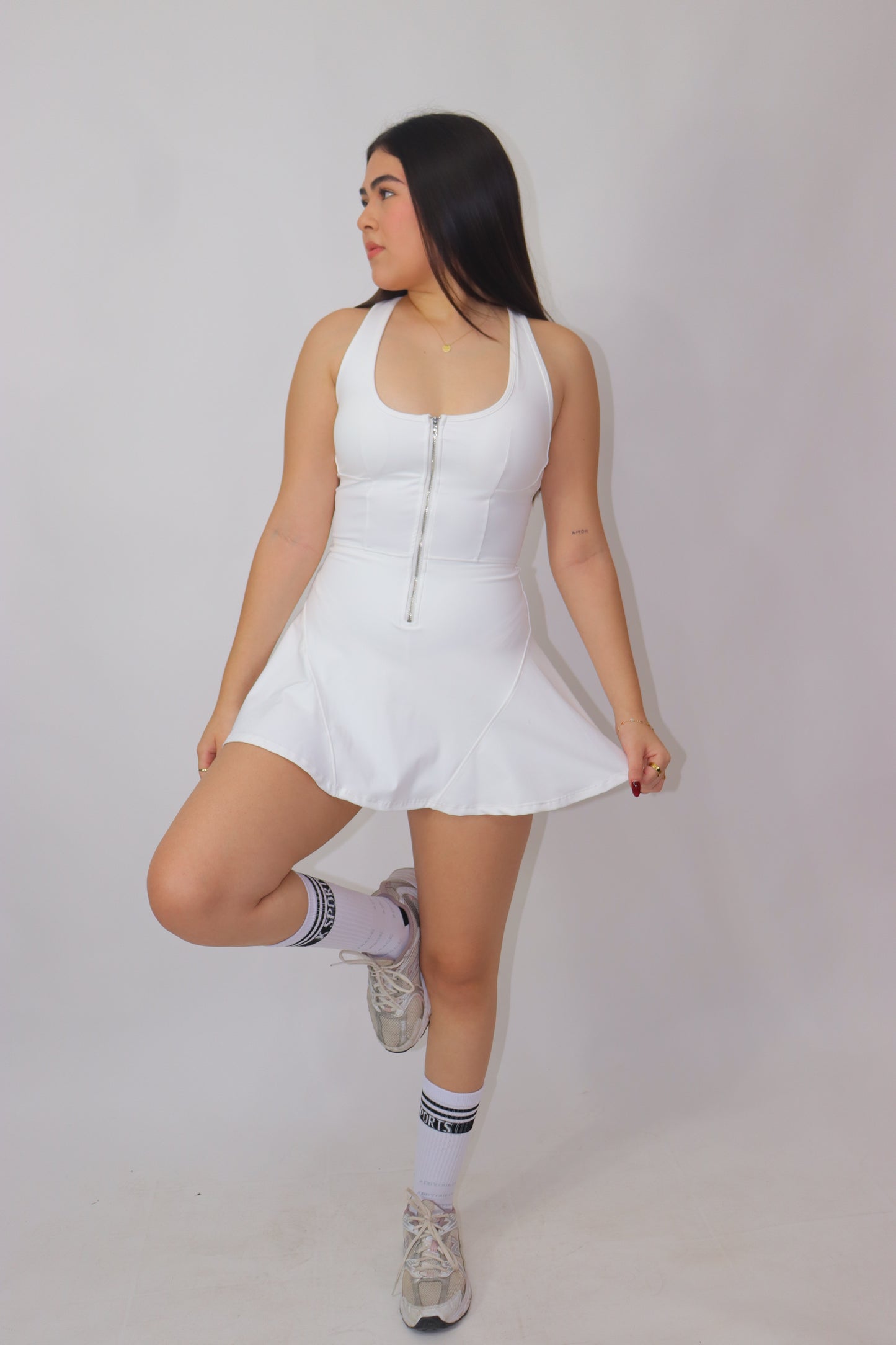vestido Pádel dress icon- Blanco