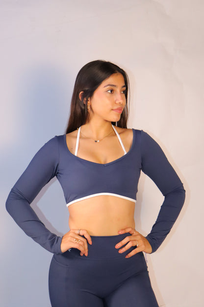 Set Twin manga larga y leggins