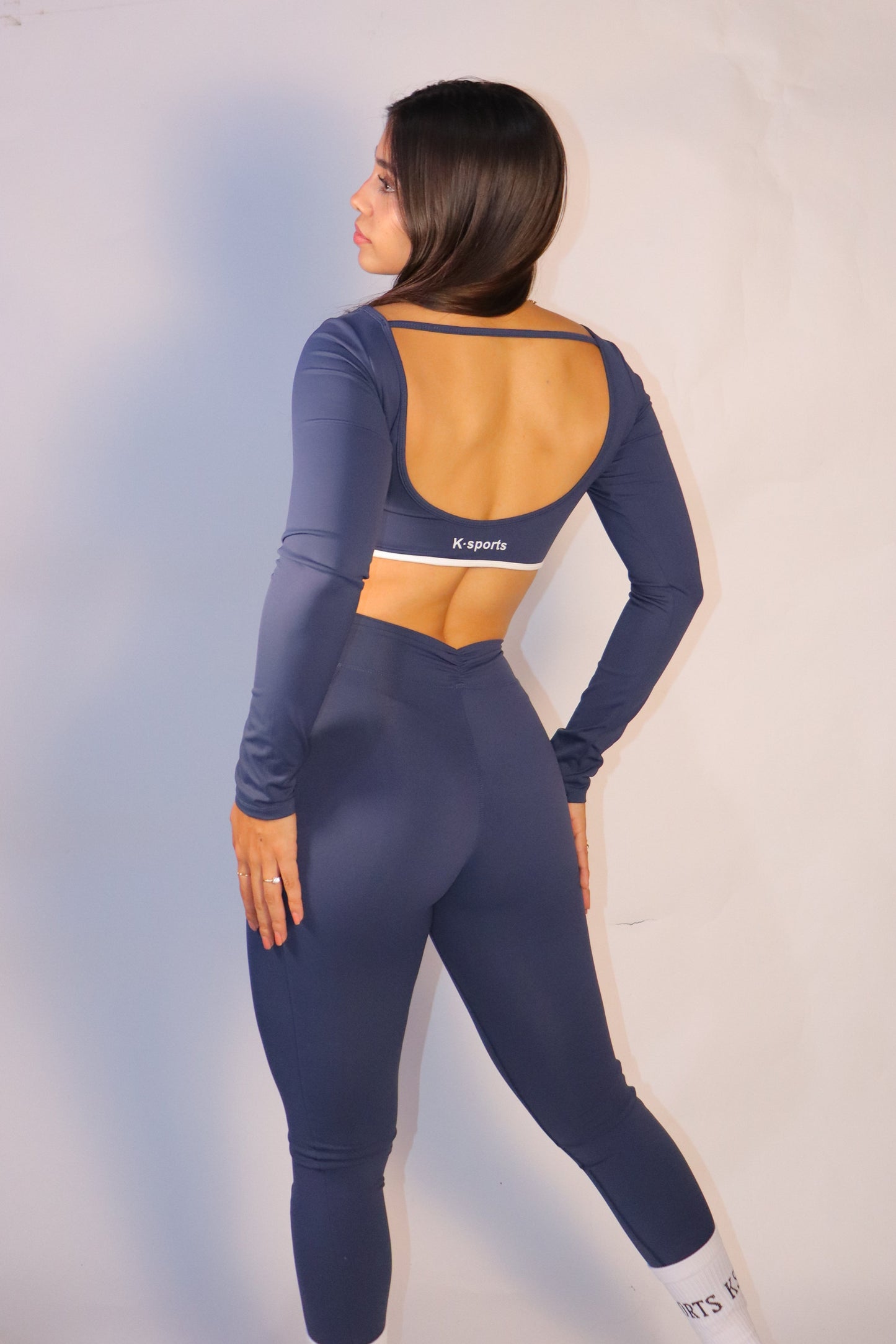 Set Twin manga larga y leggins