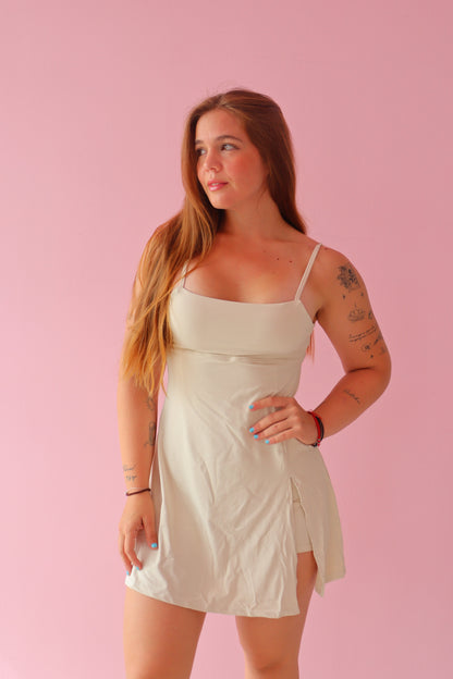vestido All Dress- Cream