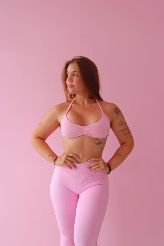 Top seamless corto Ribben