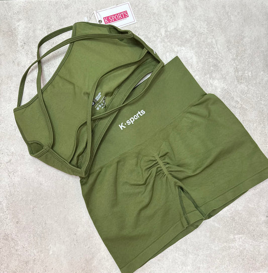 SET CRYSTAL SEAMLESS VERDE HUNTER