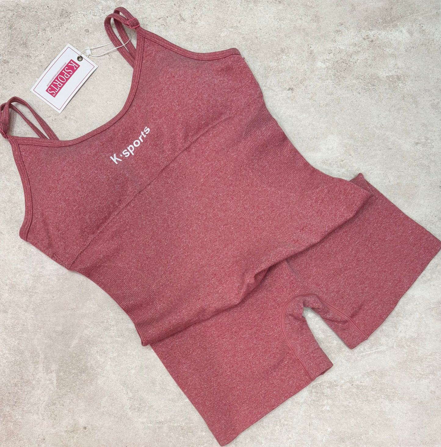 Body  Enterizo Seamless - Bloom Coral