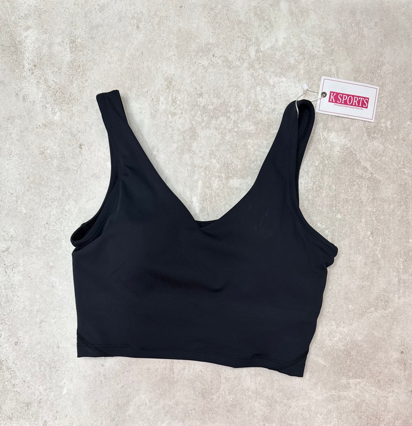 ACTIVEWEAR  YOGA TOP Negro