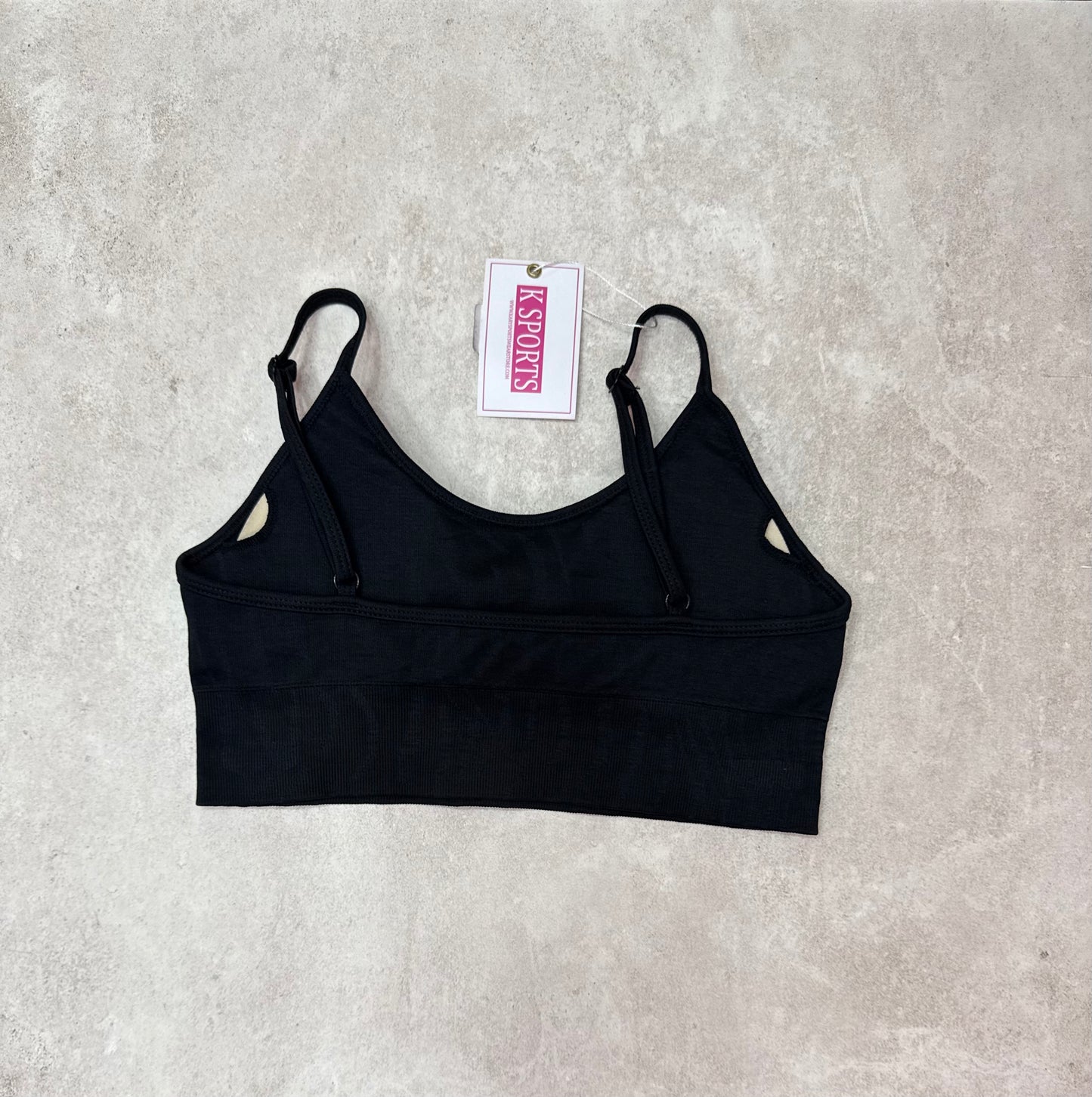 Top deportivo  Track- Negro