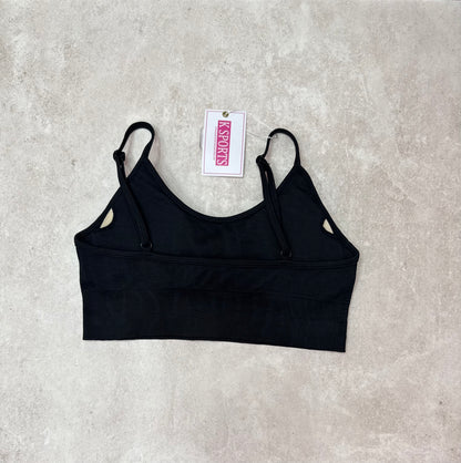 Top deportivo  Track- Negro