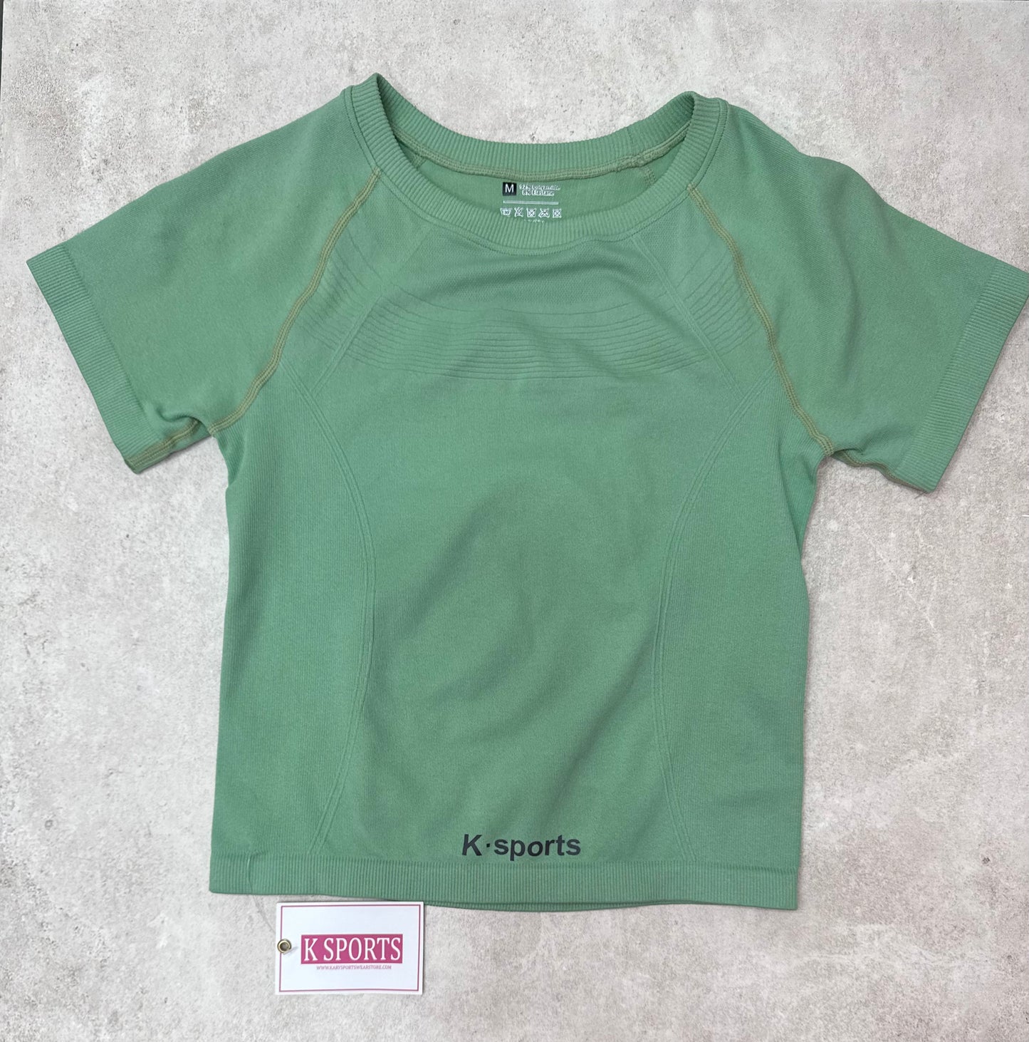 Blusa seamless corta