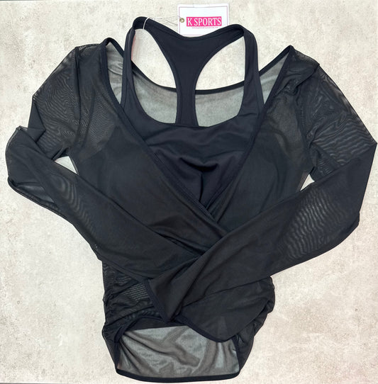 Top olimpic con mesh