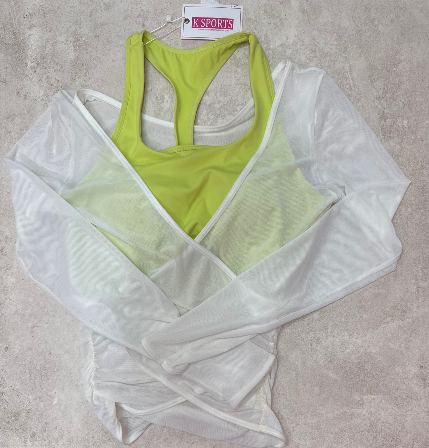 Top olimpic con mesh