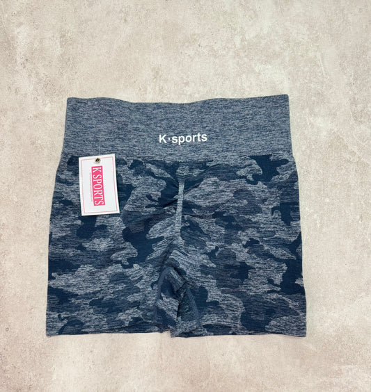 Shorts camuflaje - Negros