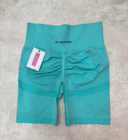 Shorts bikers Seamless- Aqua