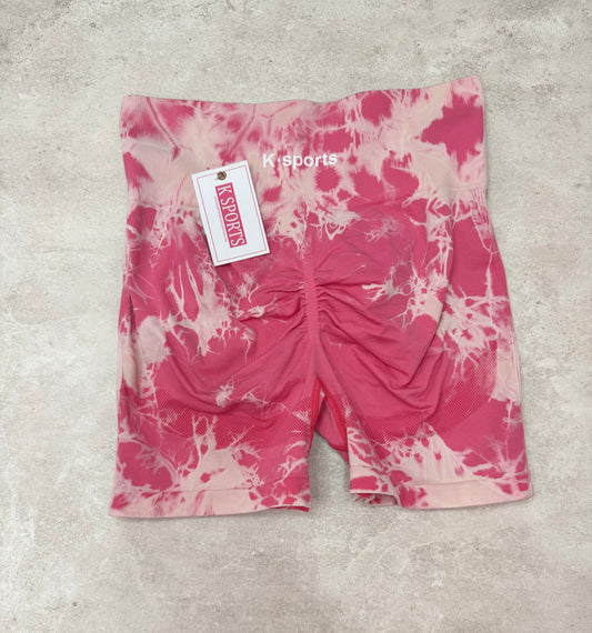 Short Deportivo Tie- Dye Seamless