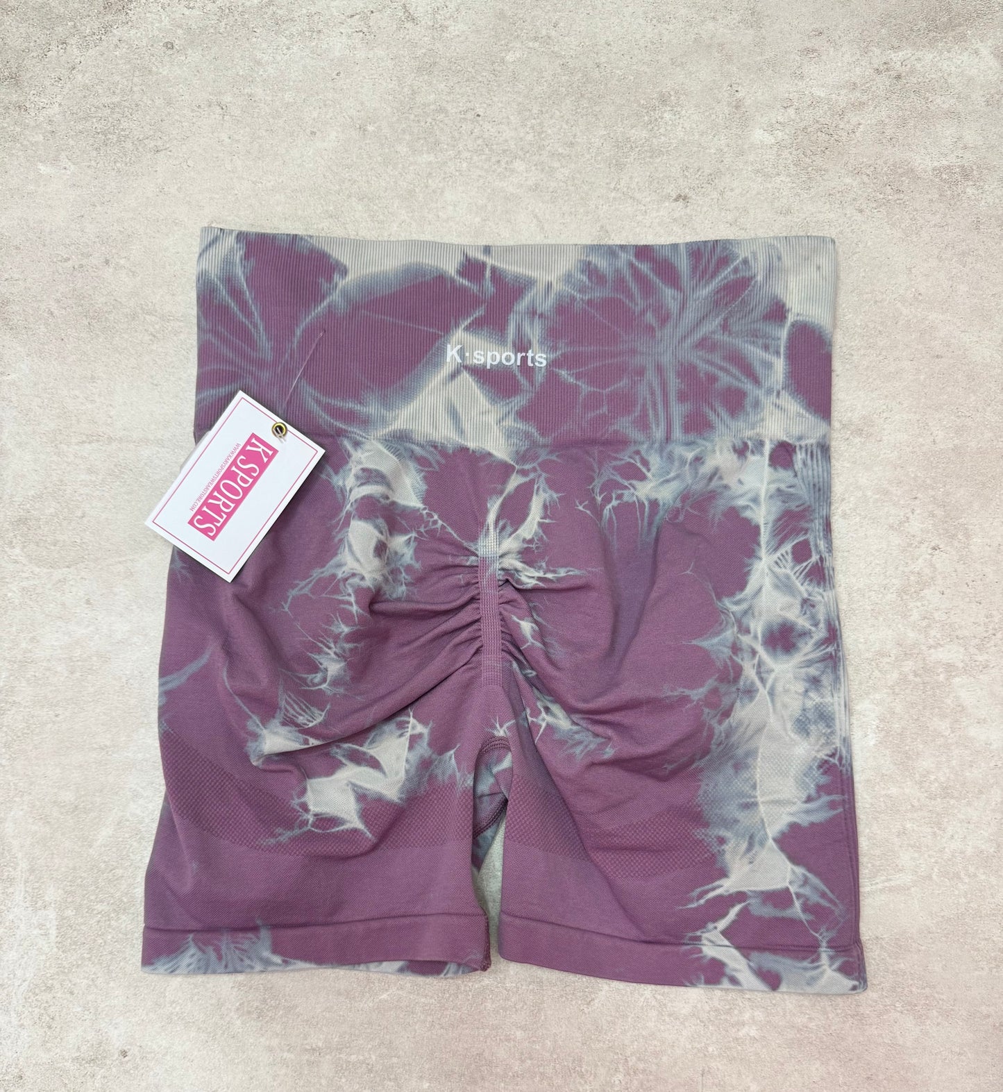 Short Deportivo Tie- Dye Seamless