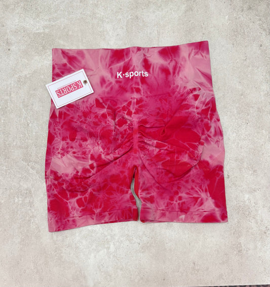 Short Deportivo Tie- Dye Seamless