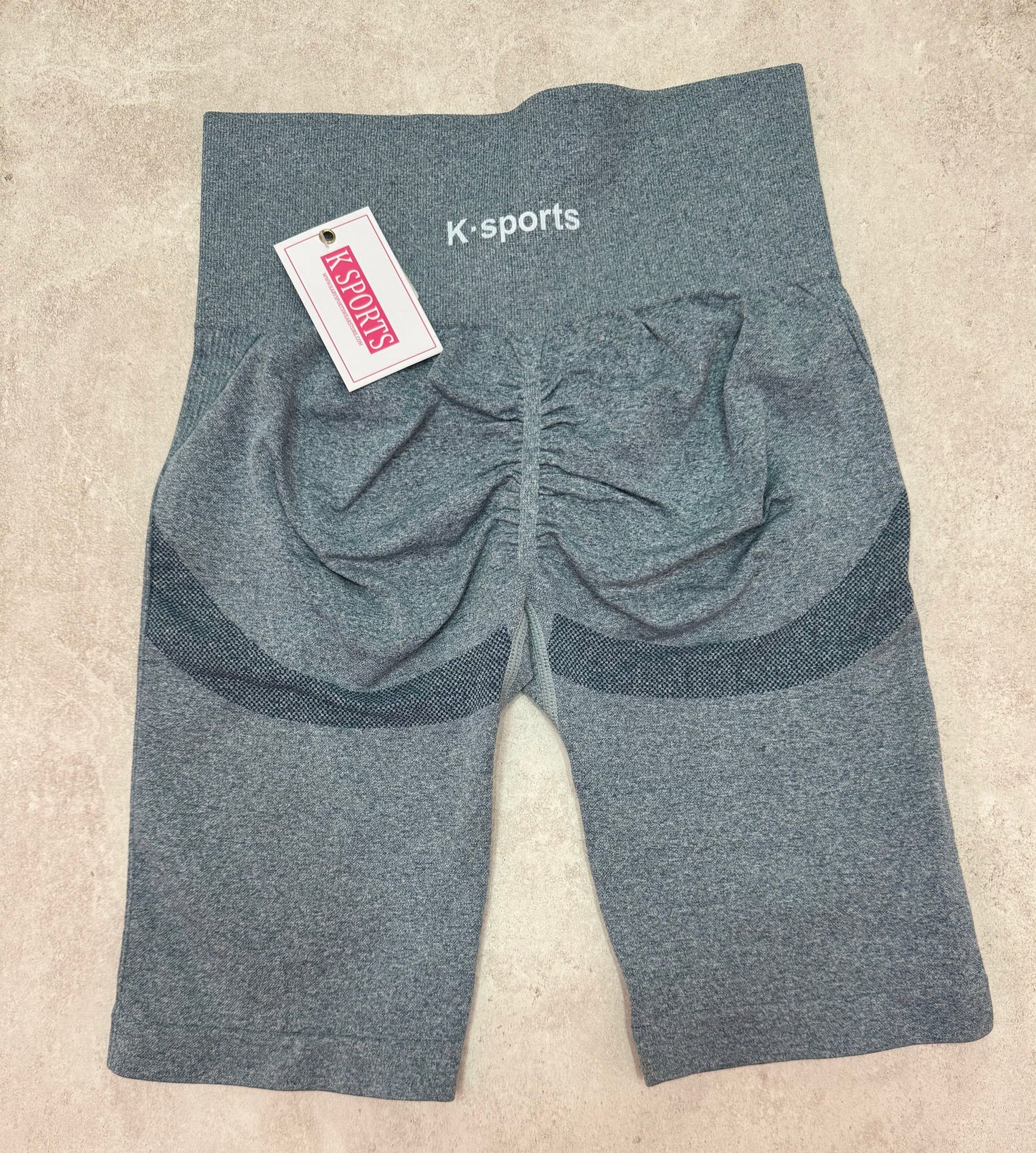 Shorts bikers Seamless- Gris Azulado