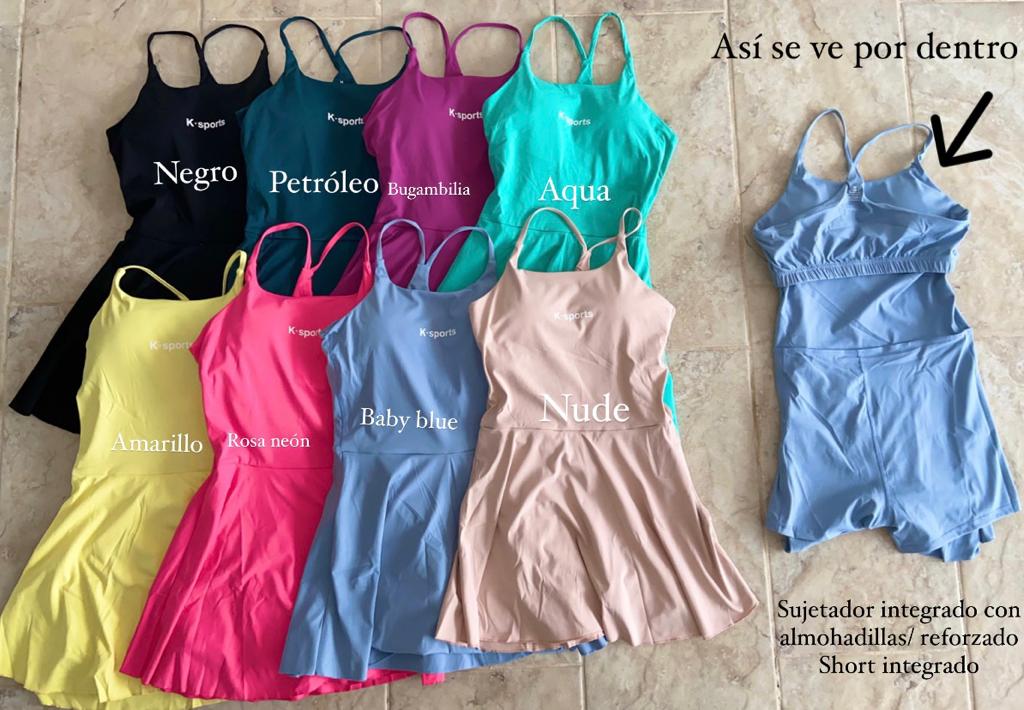 vestido -BODY FALDA SHORT- FIUSHA