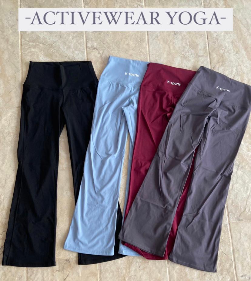 ACTIVEWEAR- ACAMPANADOS LEGGINS - VINO