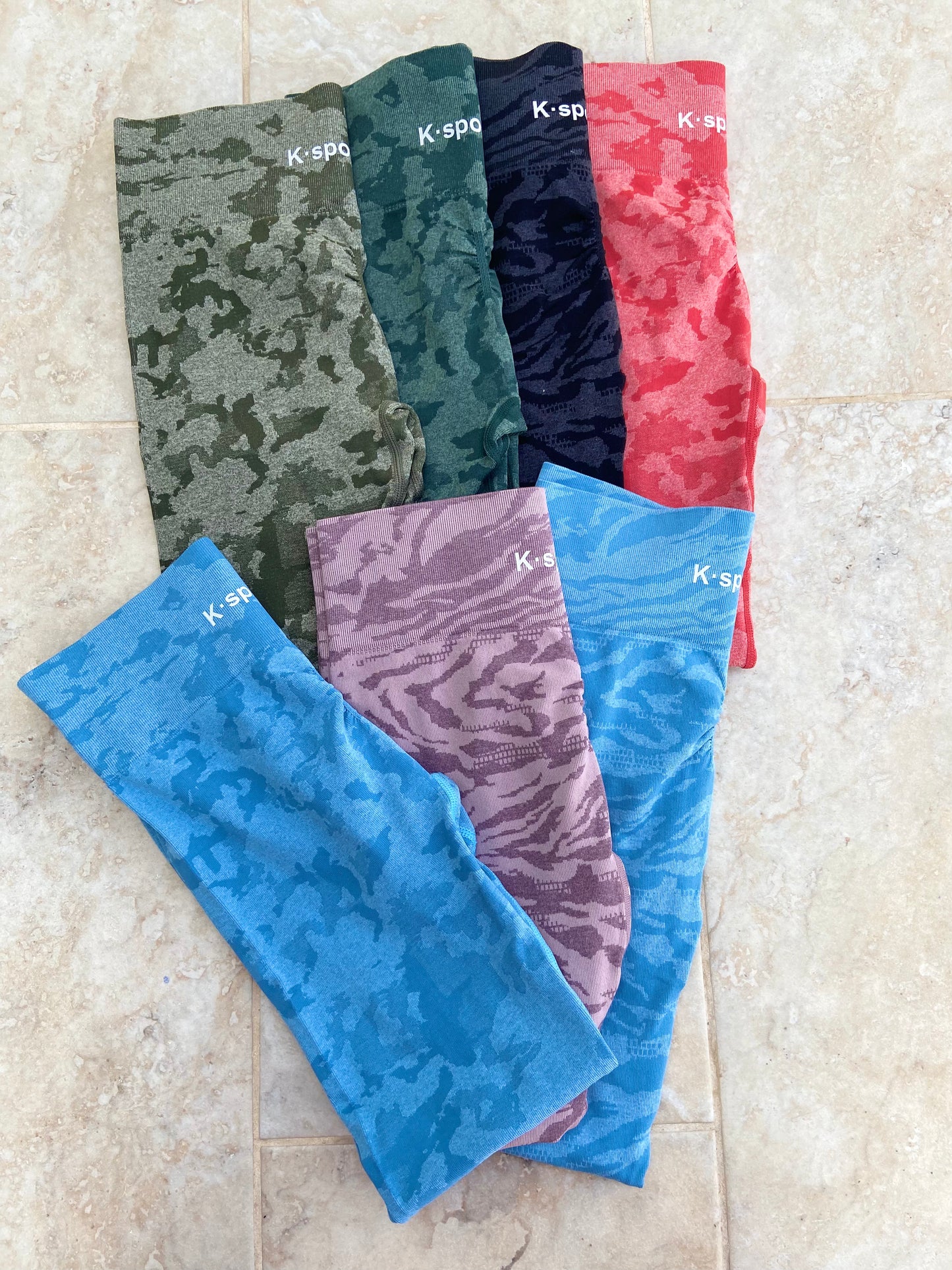 Leggins Seamless Cam - Naranja