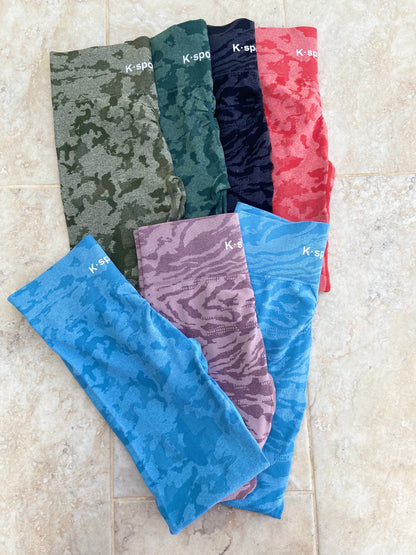 Leggins Seamless Cam - Naranja